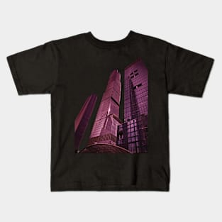 Manhattan Skyscrapers Skyline New York City Kids T-Shirt